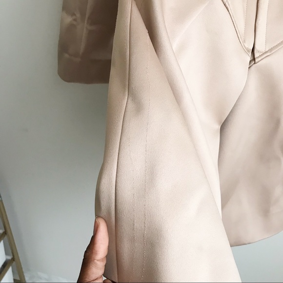 House of CB Allonia Champagne Satin Corset Dress L - Picture 8 of 8